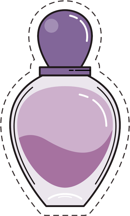 Botella de perfume
